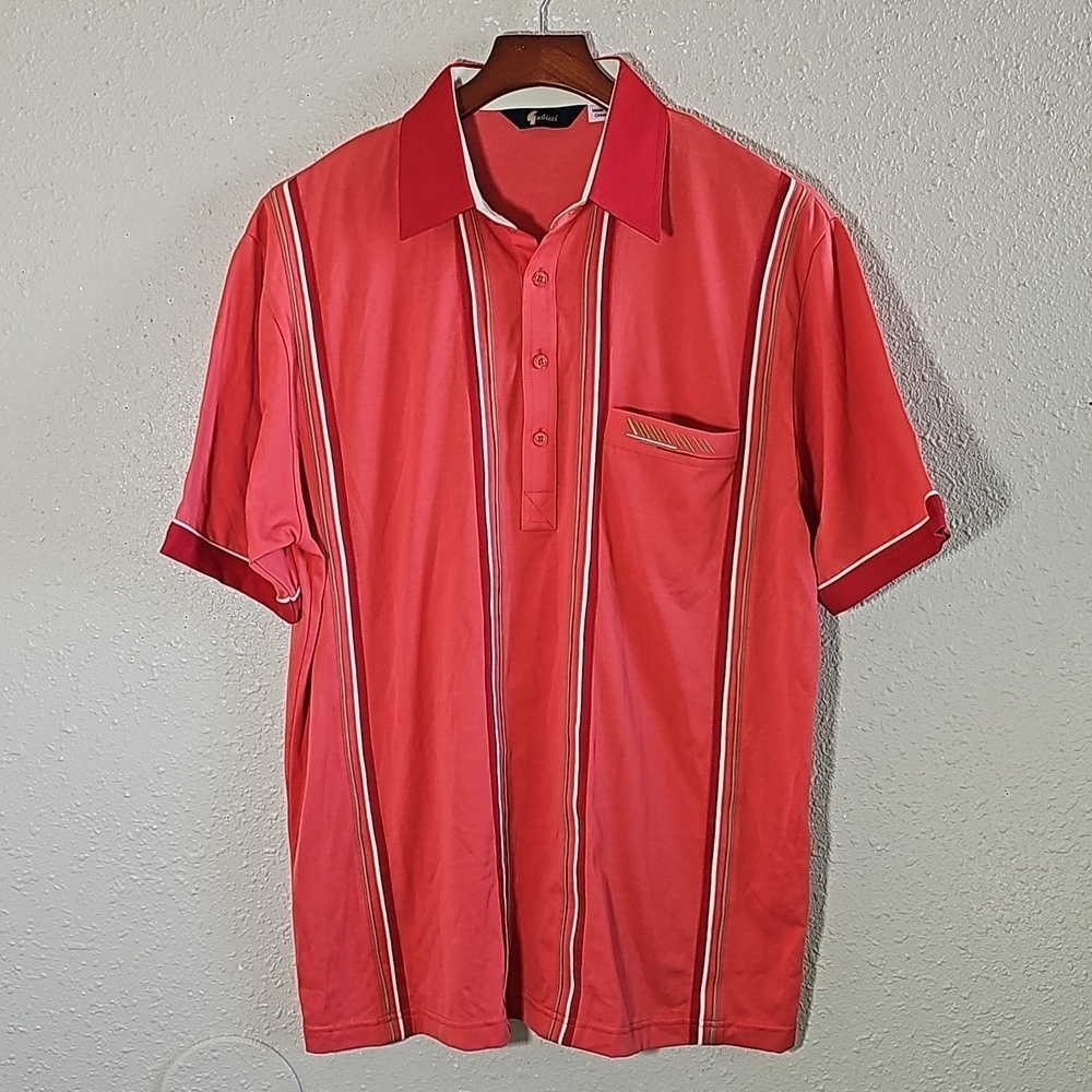 NWOT Gabicci 70's Polo Shirt.